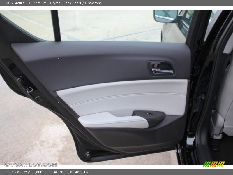 Crystal Black Pearl / Graystone 2017 Acura ILX Premium