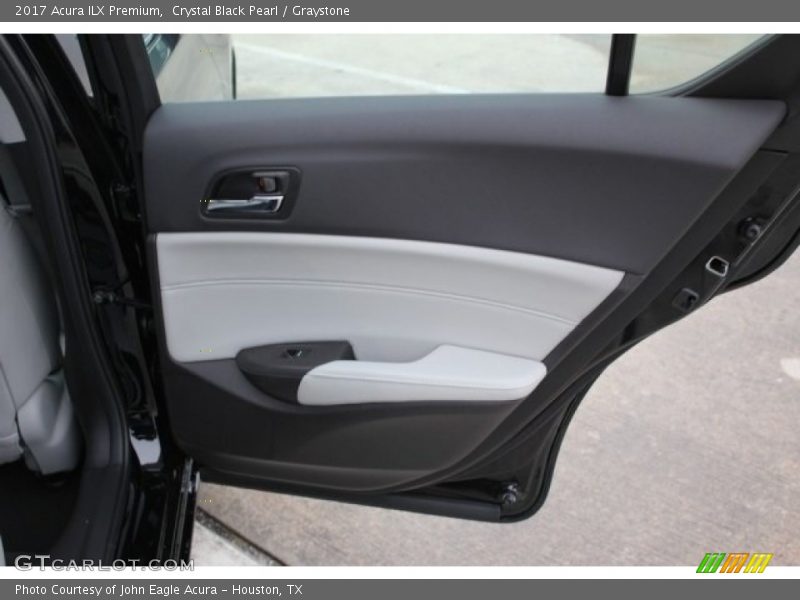 Crystal Black Pearl / Graystone 2017 Acura ILX Premium