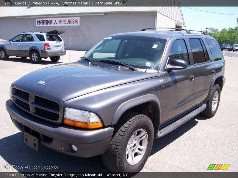 Graphite Metallic / Dark Slate Gray 2003 Dodge Durango SXT 4x4