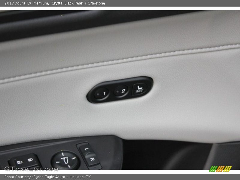 Crystal Black Pearl / Graystone 2017 Acura ILX Premium