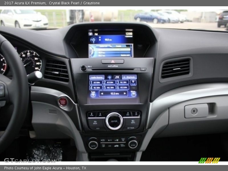 Crystal Black Pearl / Graystone 2017 Acura ILX Premium