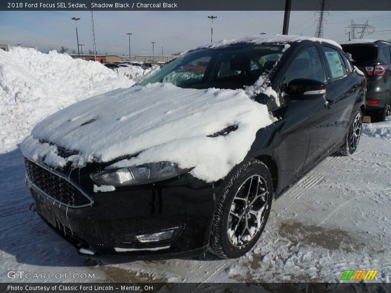 Shadow Black / Charcoal Black 2018 Ford Focus SEL Sedan