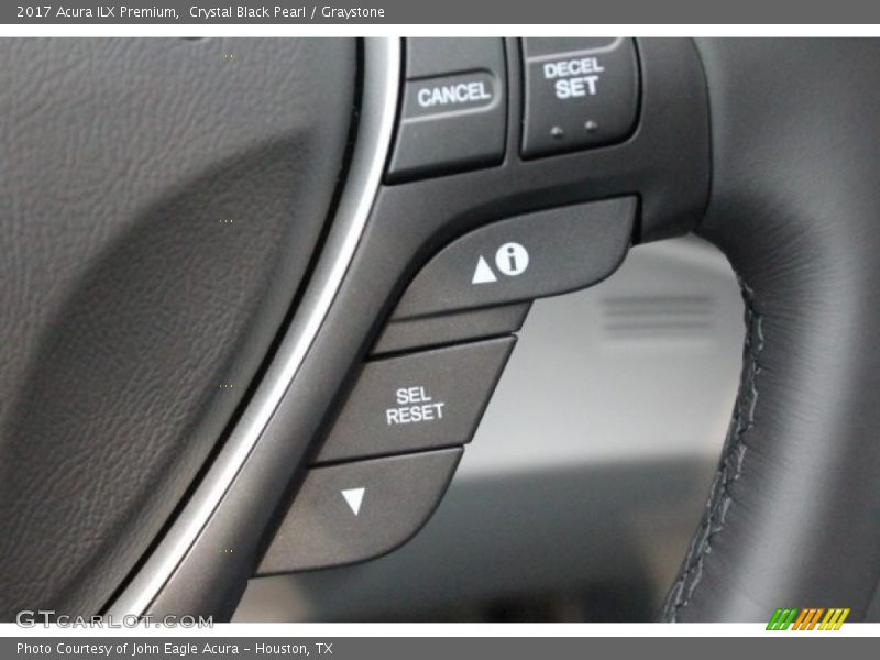 Crystal Black Pearl / Graystone 2017 Acura ILX Premium