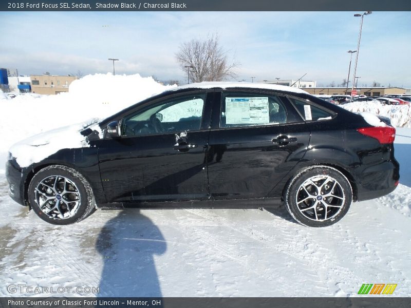 Shadow Black / Charcoal Black 2018 Ford Focus SEL Sedan