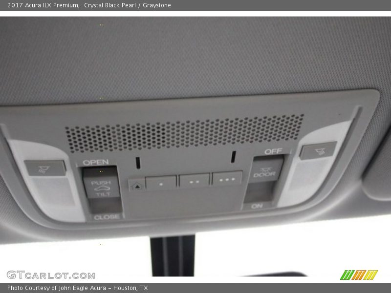 Crystal Black Pearl / Graystone 2017 Acura ILX Premium