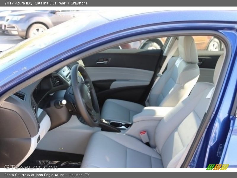 Catalina Blue Pearl / Graystone 2017 Acura ILX