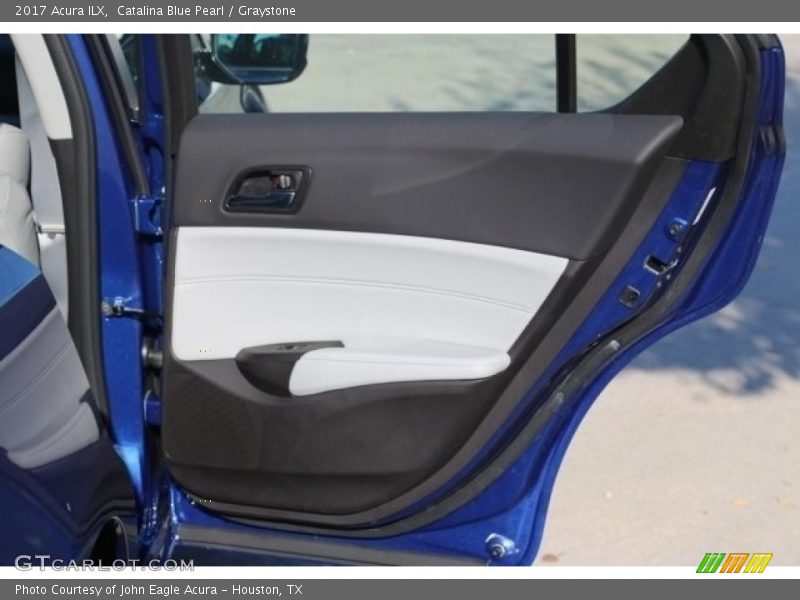 Catalina Blue Pearl / Graystone 2017 Acura ILX