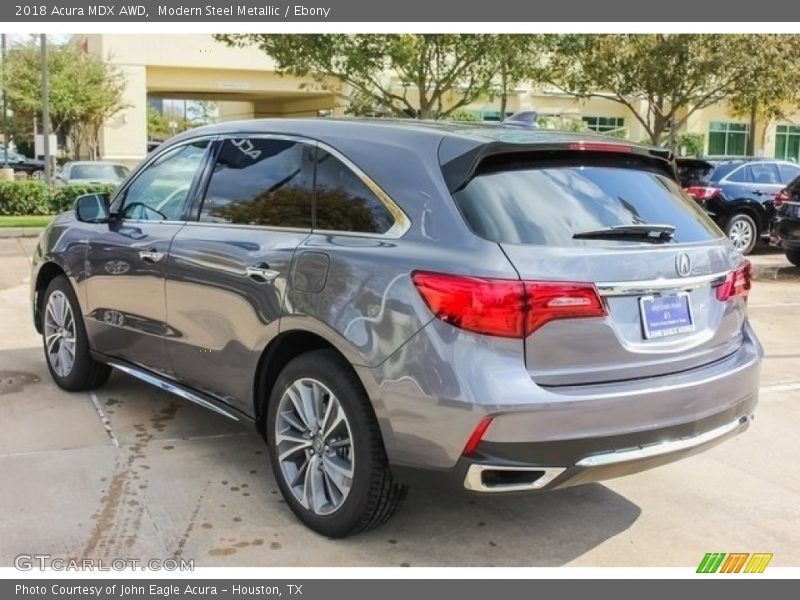 Modern Steel Metallic / Ebony 2018 Acura MDX AWD