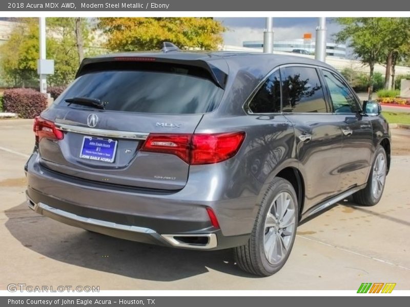 Modern Steel Metallic / Ebony 2018 Acura MDX AWD