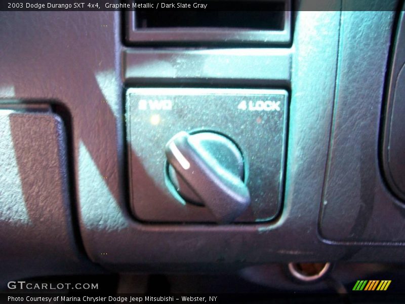 Graphite Metallic / Dark Slate Gray 2003 Dodge Durango SXT 4x4