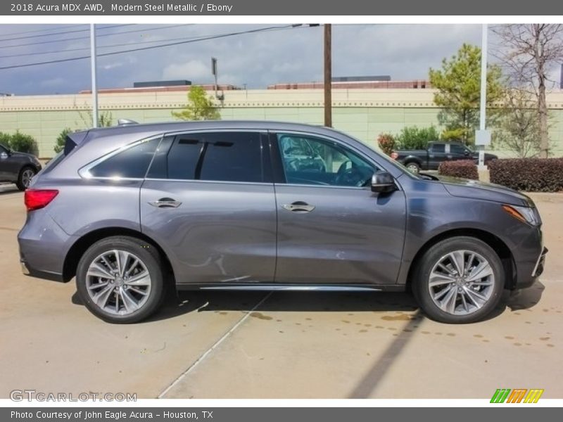 Modern Steel Metallic / Ebony 2018 Acura MDX AWD