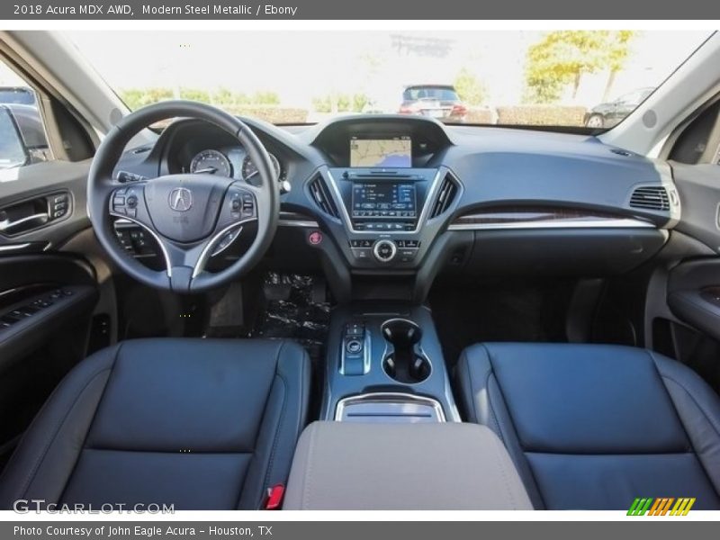 Modern Steel Metallic / Ebony 2018 Acura MDX AWD
