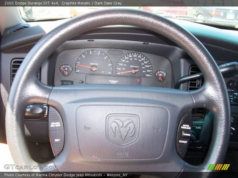 Graphite Metallic / Dark Slate Gray 2003 Dodge Durango SXT 4x4