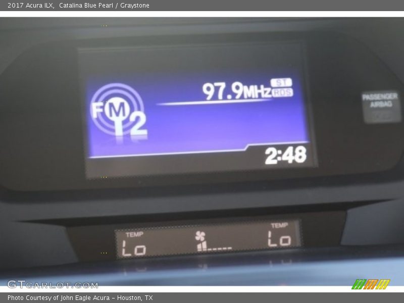 Catalina Blue Pearl / Graystone 2017 Acura ILX