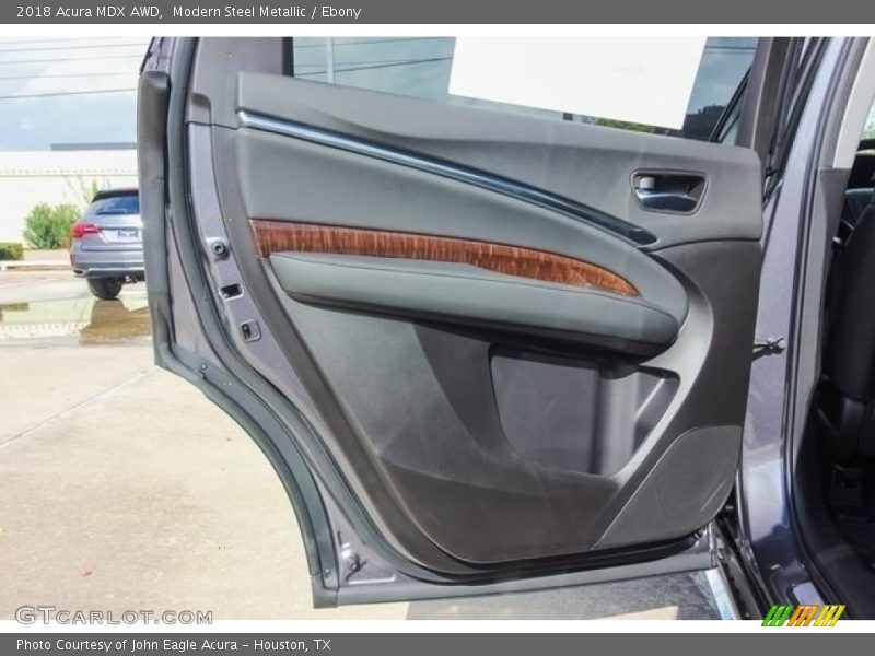 Modern Steel Metallic / Ebony 2018 Acura MDX AWD