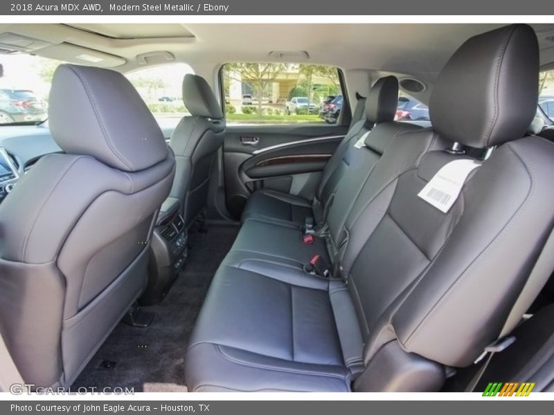 Modern Steel Metallic / Ebony 2018 Acura MDX AWD