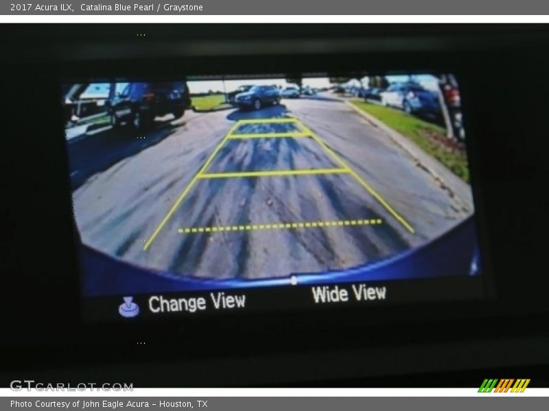 Catalina Blue Pearl / Graystone 2017 Acura ILX