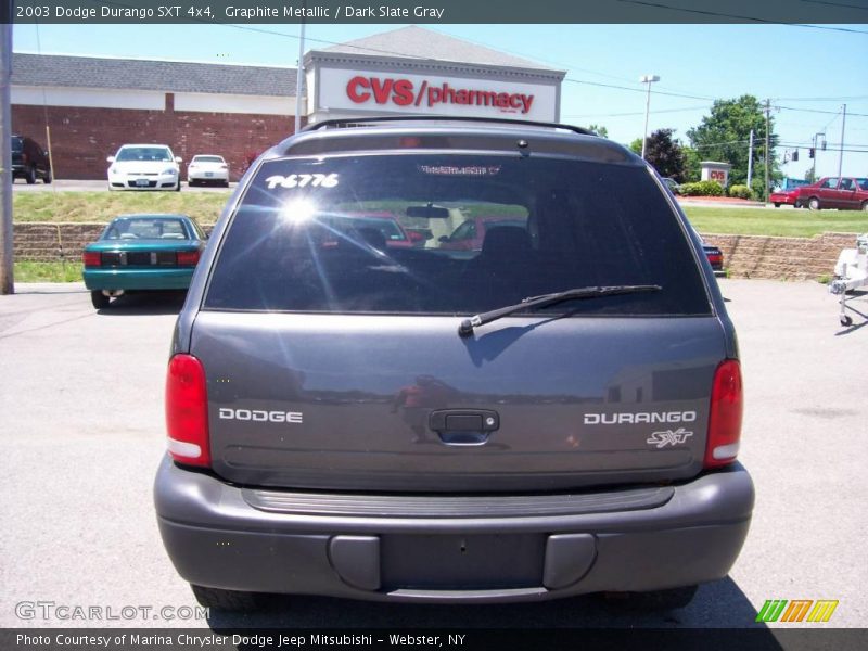 Graphite Metallic / Dark Slate Gray 2003 Dodge Durango SXT 4x4