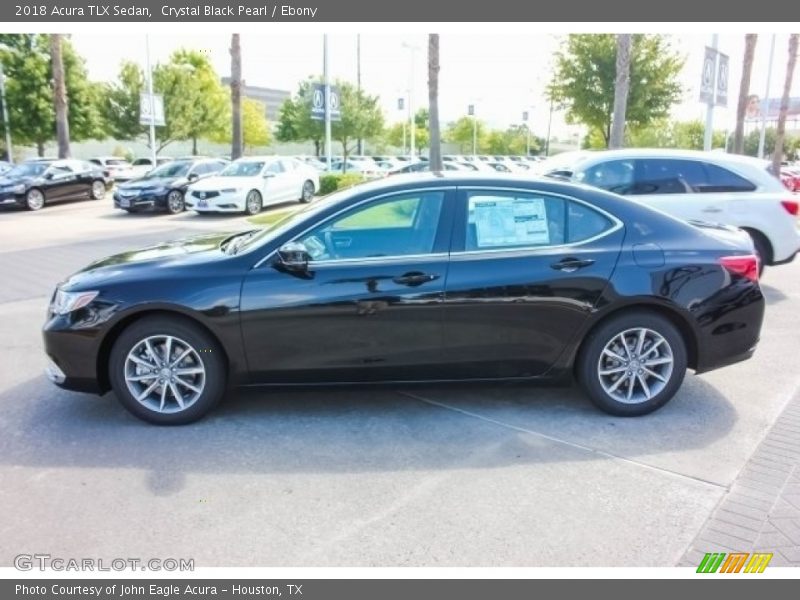 Crystal Black Pearl / Ebony 2018 Acura TLX Sedan