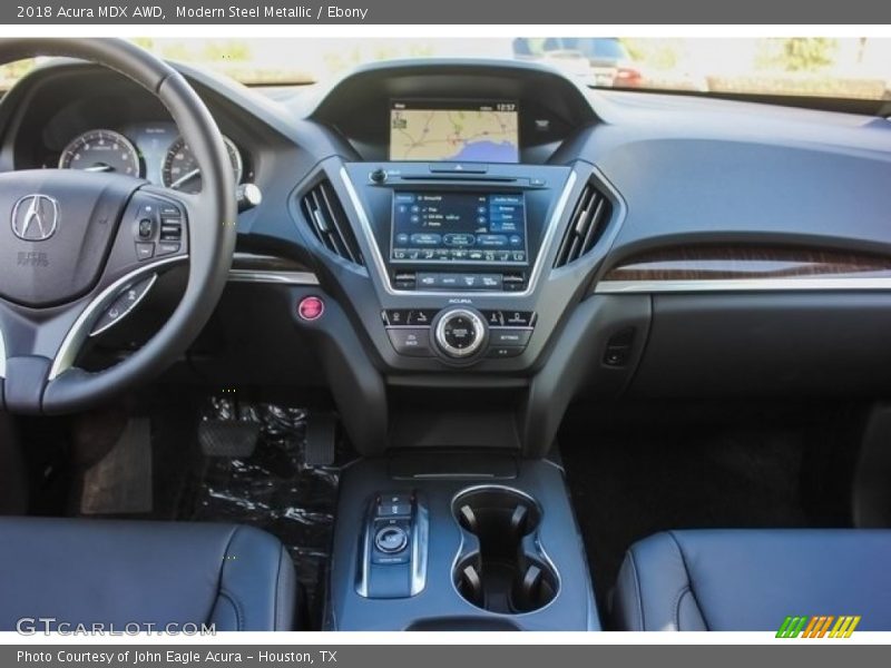Modern Steel Metallic / Ebony 2018 Acura MDX AWD