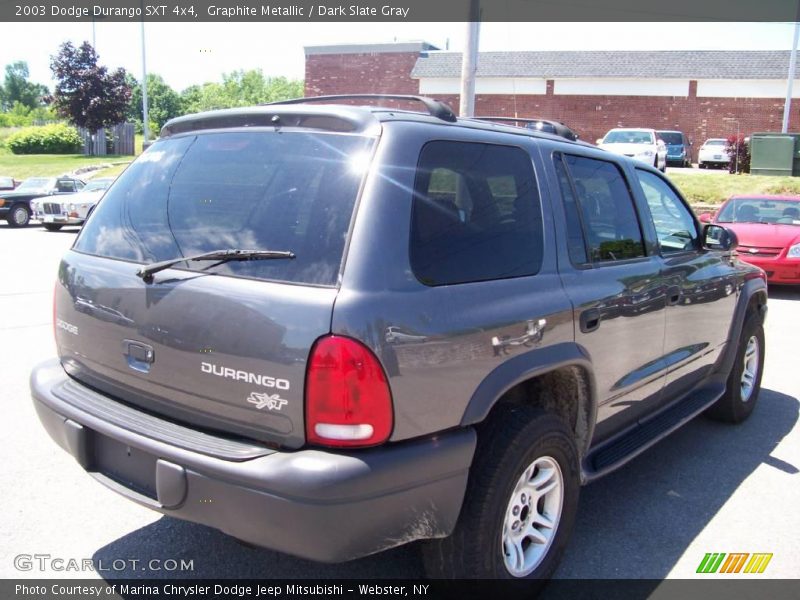 Graphite Metallic / Dark Slate Gray 2003 Dodge Durango SXT 4x4