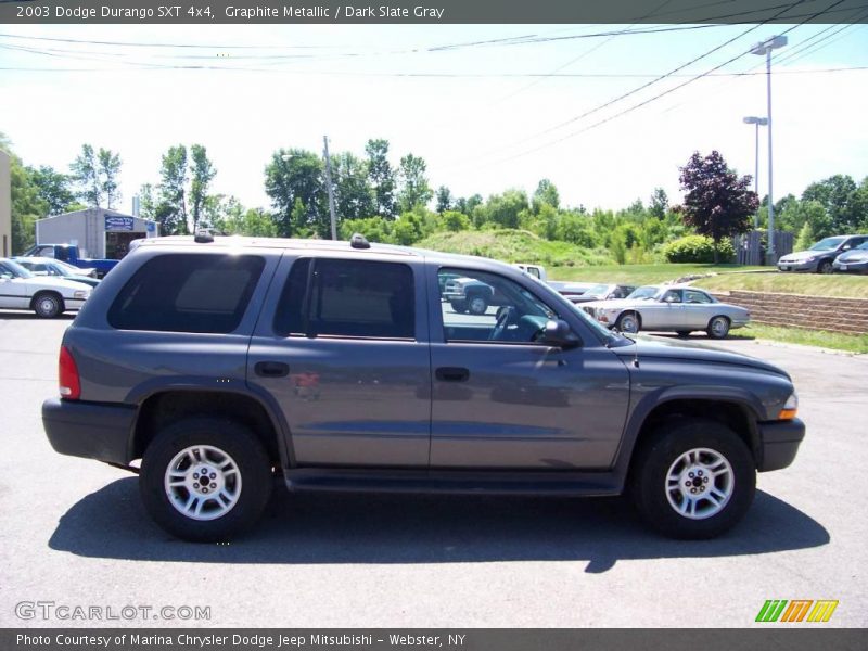 Graphite Metallic / Dark Slate Gray 2003 Dodge Durango SXT 4x4