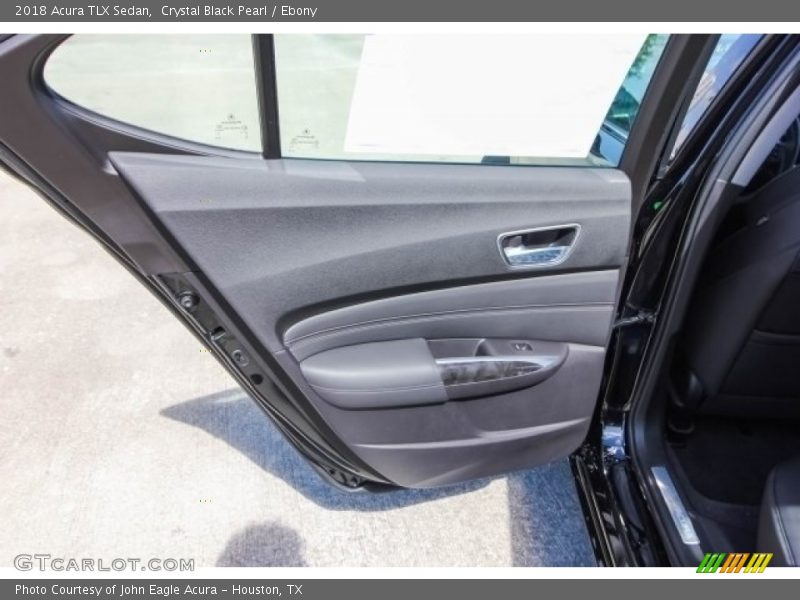 Crystal Black Pearl / Ebony 2018 Acura TLX Sedan