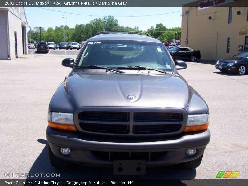 Graphite Metallic / Dark Slate Gray 2003 Dodge Durango SXT 4x4