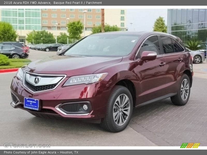 Basque Red Pearl II / Parchment 2018 Acura RDX FWD Advance
