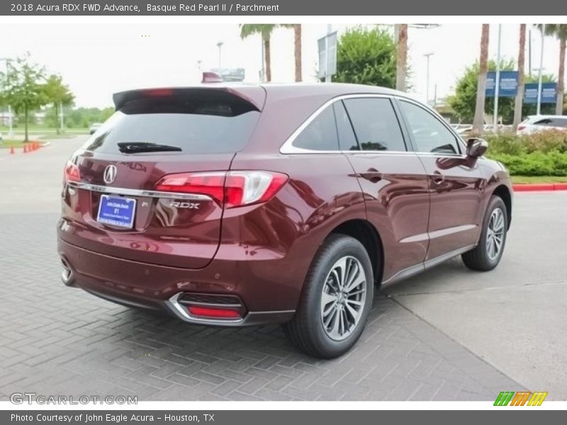 Basque Red Pearl II / Parchment 2018 Acura RDX FWD Advance