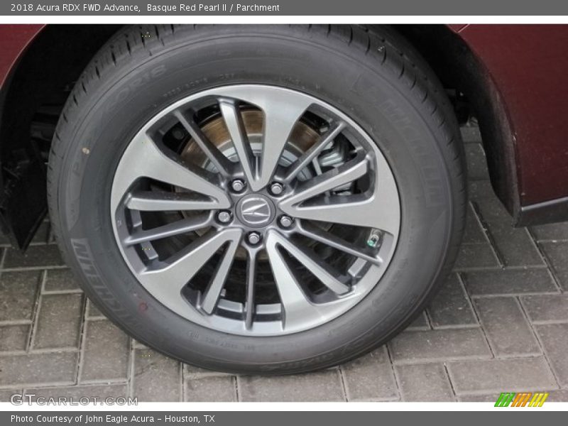 Basque Red Pearl II / Parchment 2018 Acura RDX FWD Advance