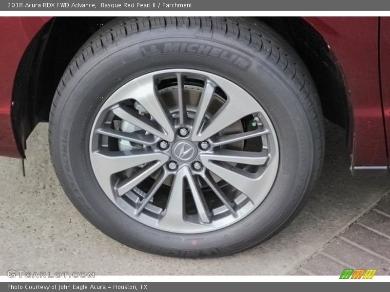 Basque Red Pearl II / Parchment 2018 Acura RDX FWD Advance