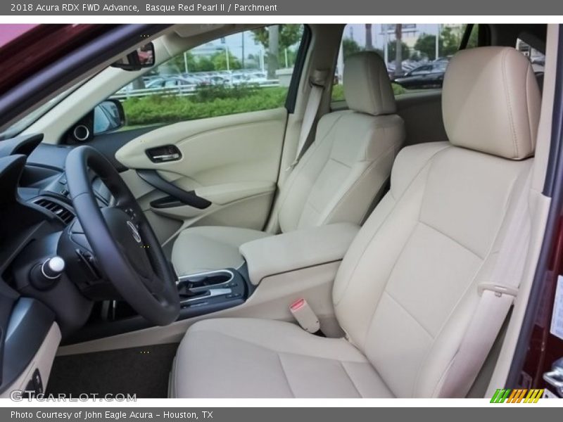 Basque Red Pearl II / Parchment 2018 Acura RDX FWD Advance