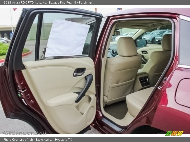 Basque Red Pearl II / Parchment 2018 Acura RDX FWD Advance