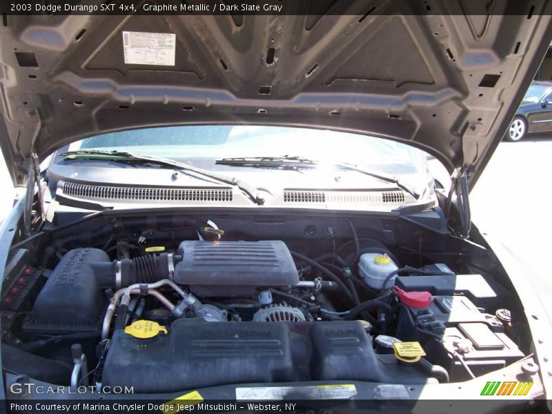 Graphite Metallic / Dark Slate Gray 2003 Dodge Durango SXT 4x4