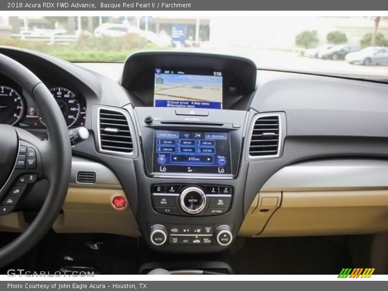 Basque Red Pearl II / Parchment 2018 Acura RDX FWD Advance