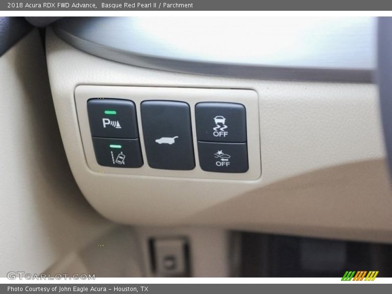 Basque Red Pearl II / Parchment 2018 Acura RDX FWD Advance