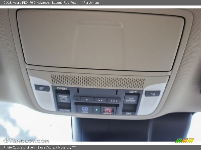 Basque Red Pearl II / Parchment 2018 Acura RDX FWD Advance