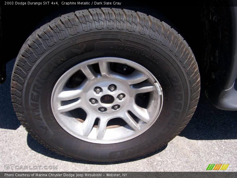 Graphite Metallic / Dark Slate Gray 2003 Dodge Durango SXT 4x4