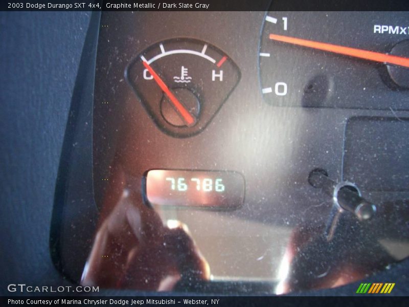 Graphite Metallic / Dark Slate Gray 2003 Dodge Durango SXT 4x4