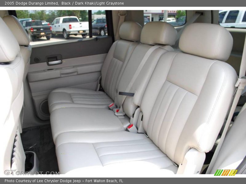 Black / Dark Khaki/Light Graystone 2005 Dodge Durango Limited