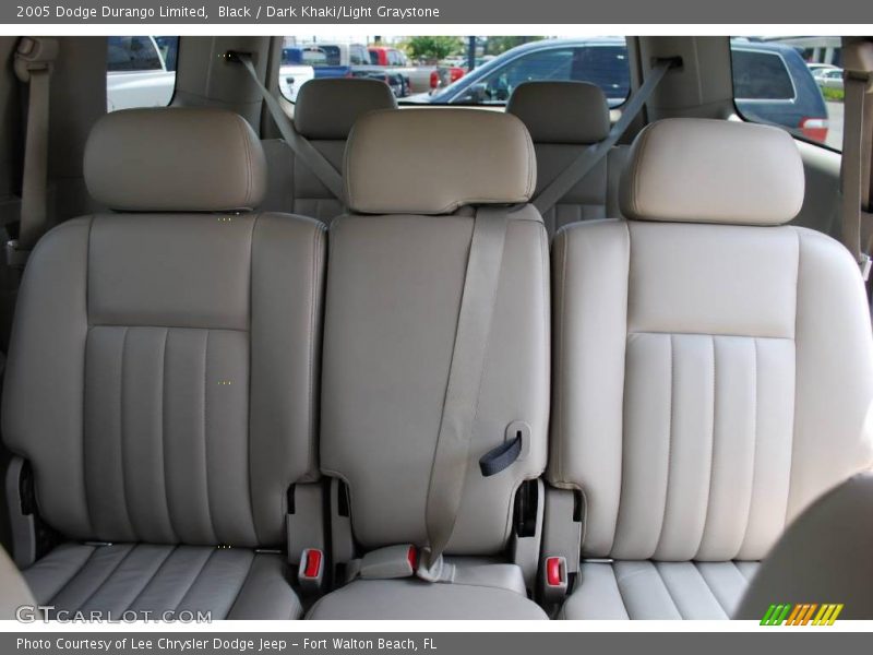 Black / Dark Khaki/Light Graystone 2005 Dodge Durango Limited
