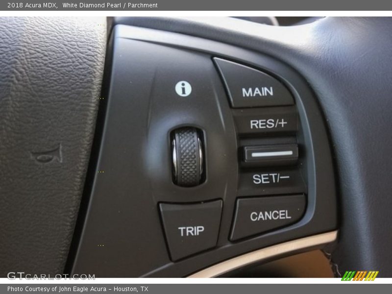 Controls of 2018 MDX 