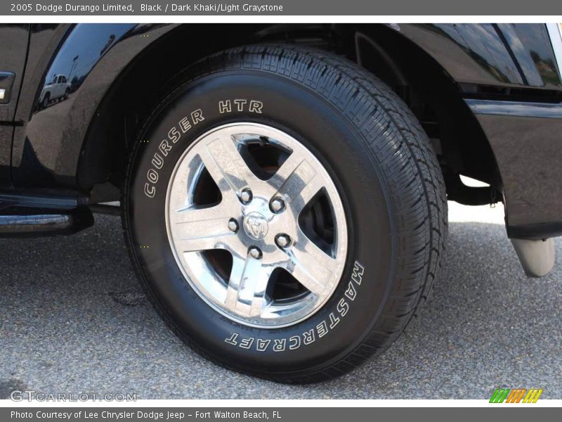 Black / Dark Khaki/Light Graystone 2005 Dodge Durango Limited
