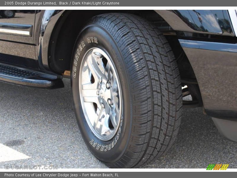 Black / Dark Khaki/Light Graystone 2005 Dodge Durango Limited