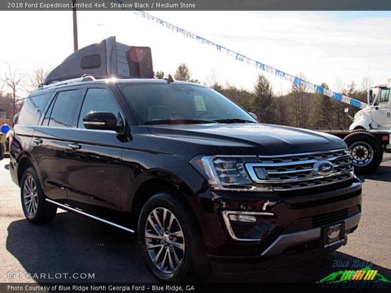 Shadow Black / Medium Stone 2018 Ford Expedition Limited 4x4