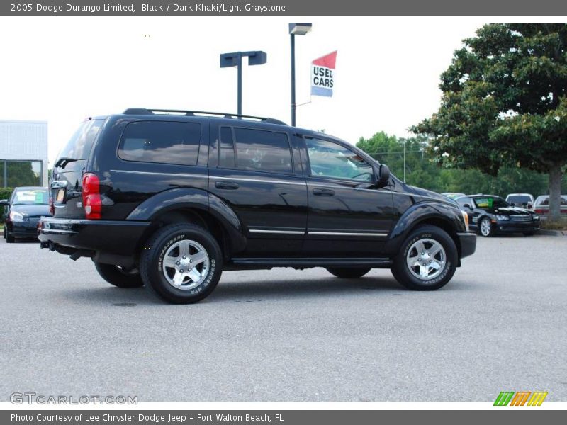 Black / Dark Khaki/Light Graystone 2005 Dodge Durango Limited