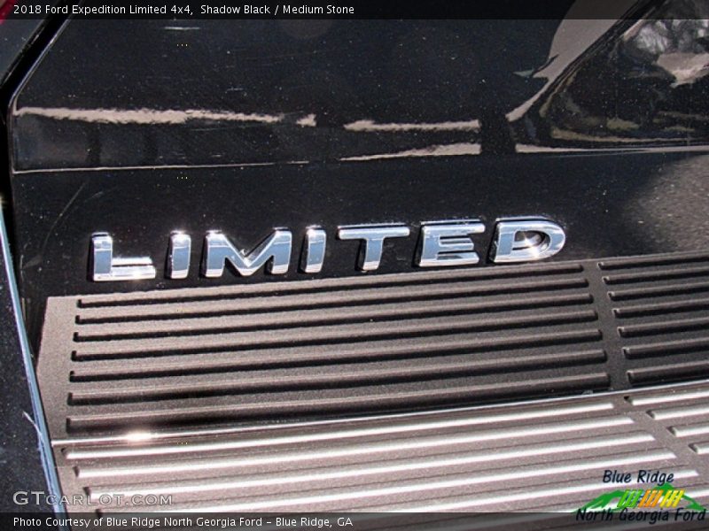 Shadow Black / Medium Stone 2018 Ford Expedition Limited 4x4