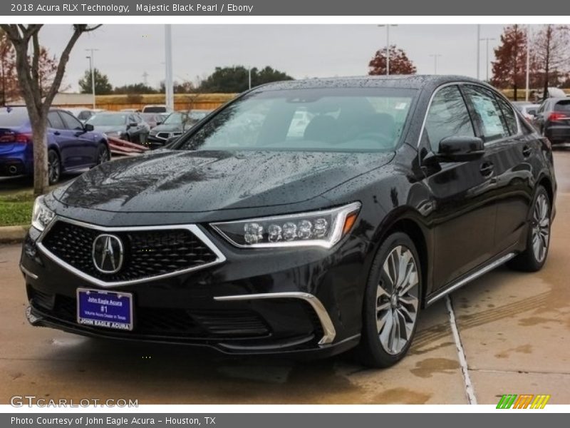 Majestic Black Pearl / Ebony 2018 Acura RLX Technology