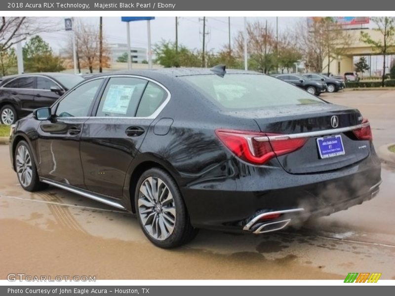 Majestic Black Pearl / Ebony 2018 Acura RLX Technology